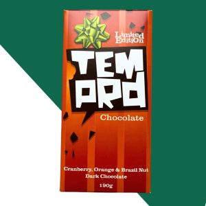 Dark Orange, Cranberry and Brazil Nut Limited Edition Bar